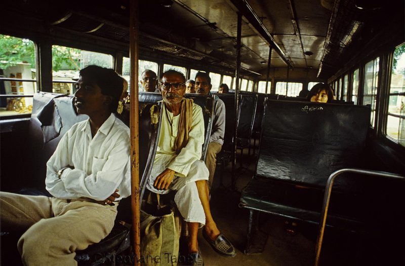 People travelling in bus India