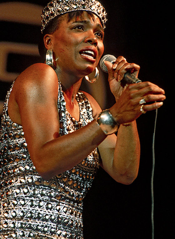 Dee Dee Bridgewater on stage