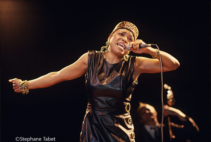 Dee Dee Bridgewater performing