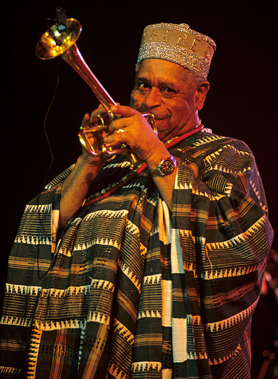 Dizzy Gillespie on stage