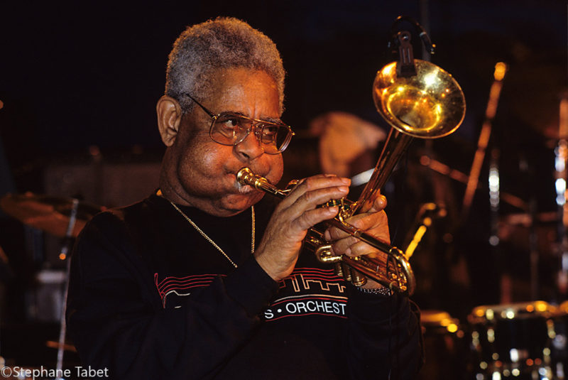 Dizzy Gillespie on stage