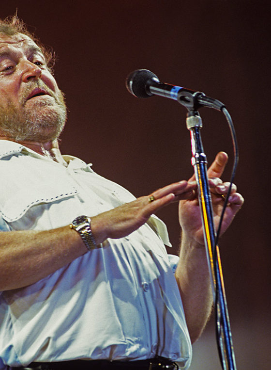 Joe Cocker on stage