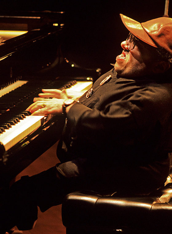 Michel Petrucciani on stage