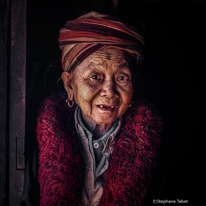 Yao old woman Thailand